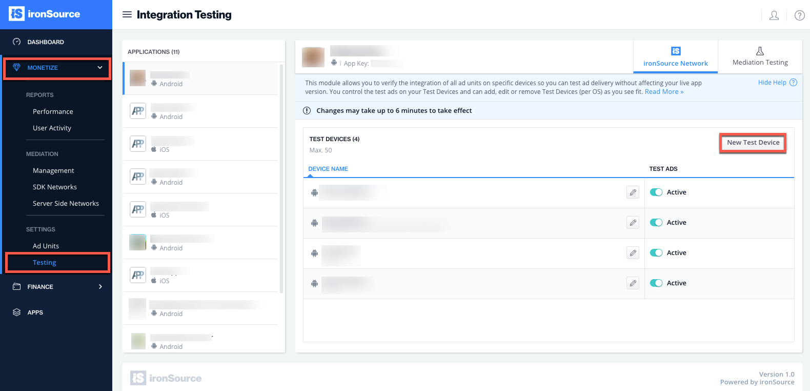 How to set up interstitial ads ironSource knowledge center