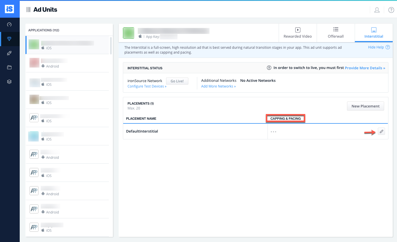 ironsource-platform-capping-pacing