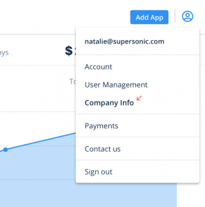 Set up your company information