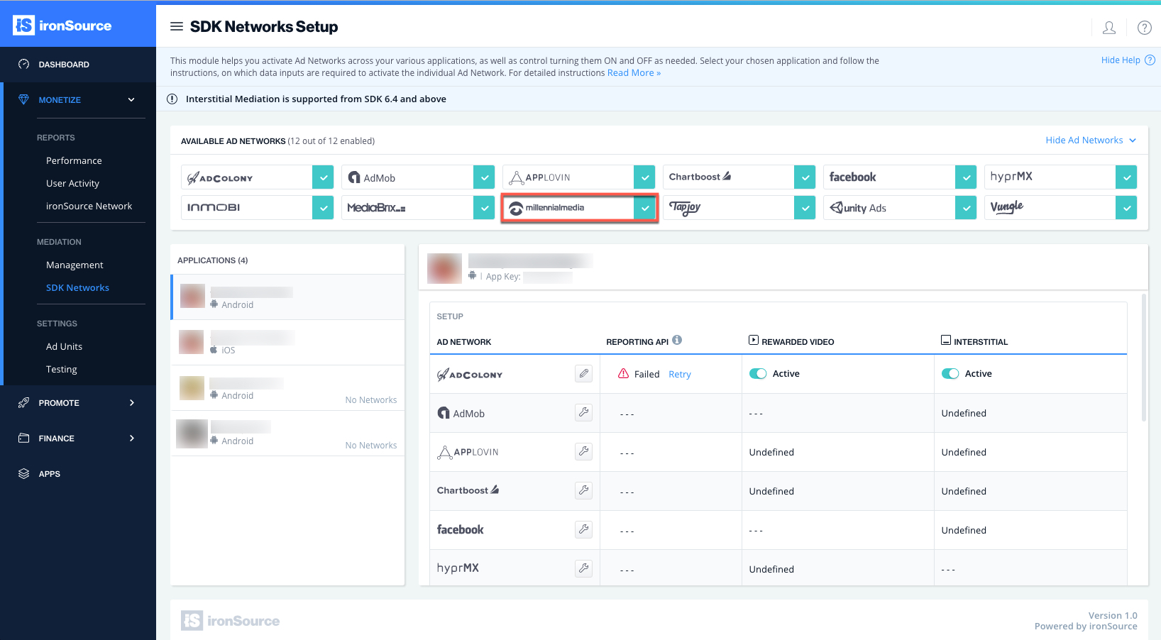 AOL Integration Guide IronSource Knowledge Center