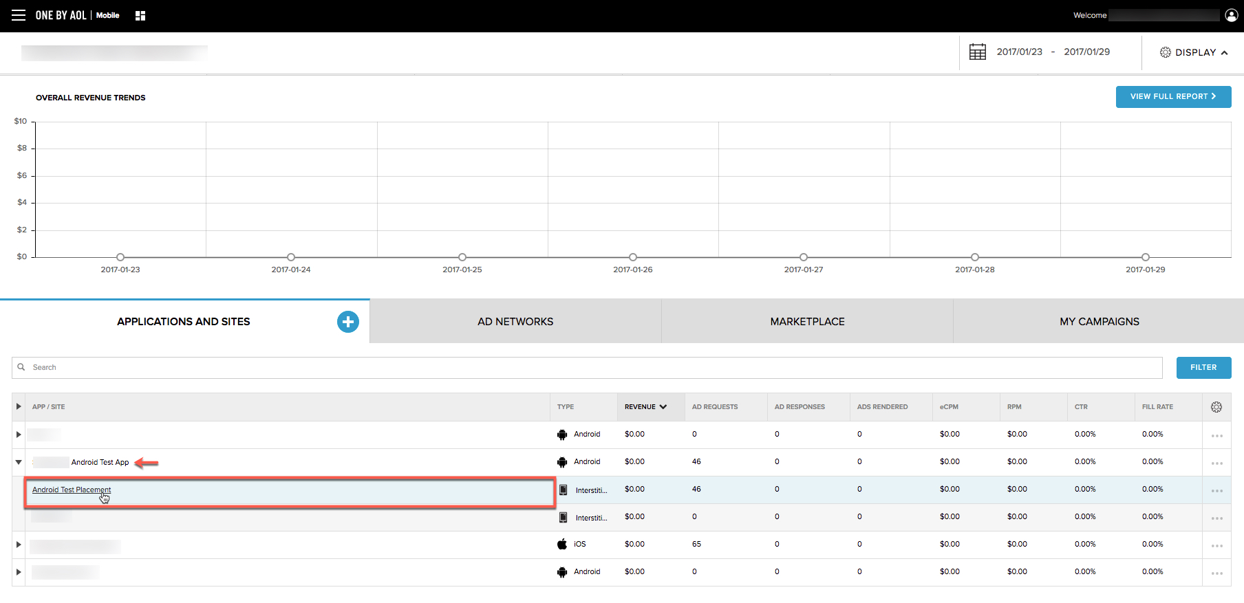 AOL Integration Guide IronSource Knowledge Center