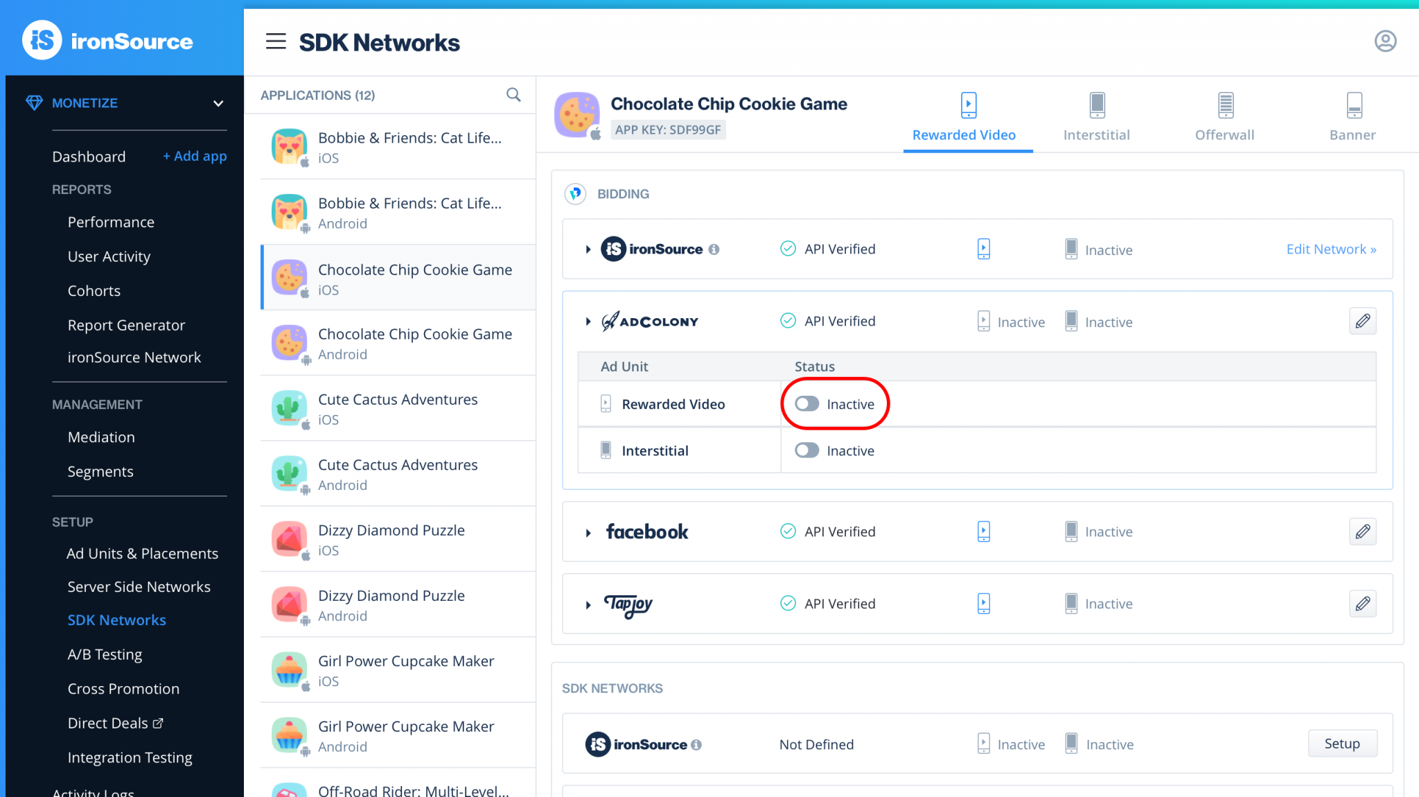Inapp bidding basics ironSource knowledge center