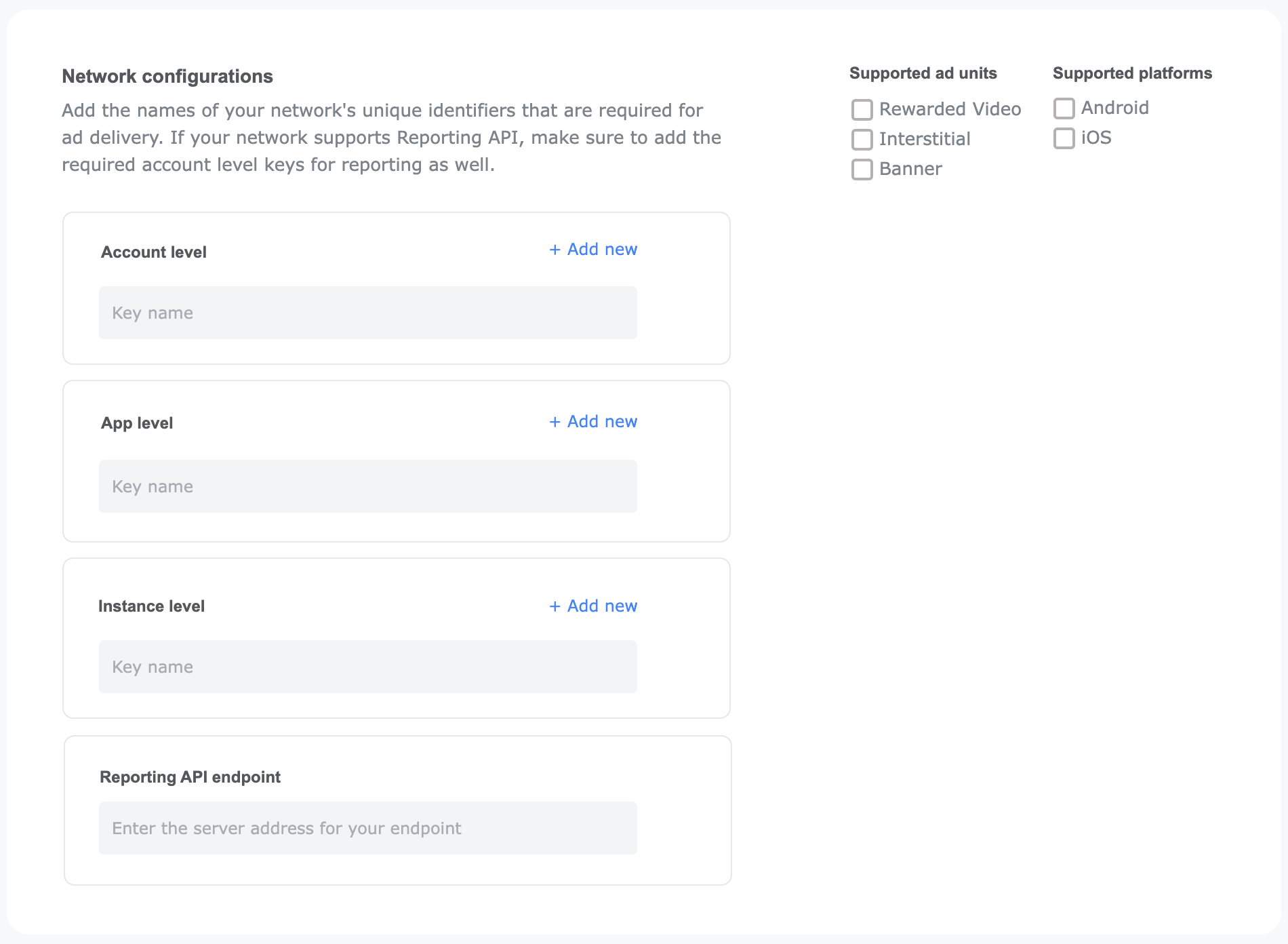 How to register your network as a custom adapter IronSource Knowledge