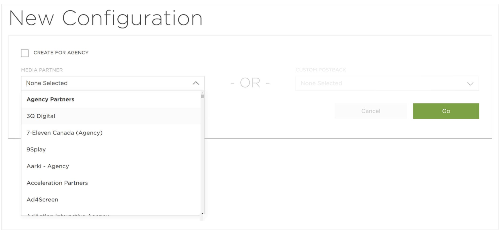 Kochava New Configuration settings