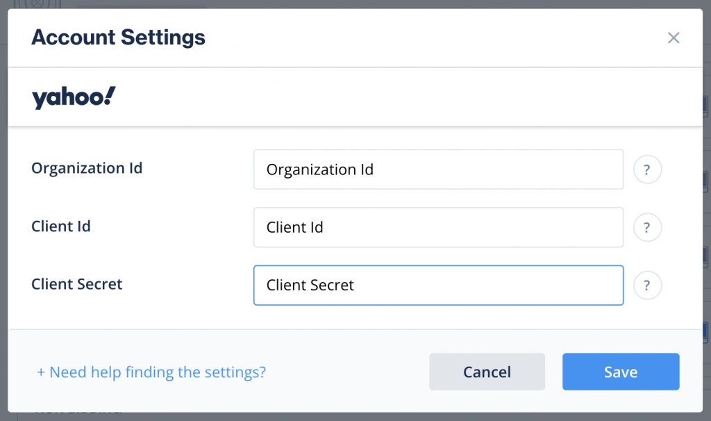 Yahoo Integration Guide IronSource Knowledge Center
