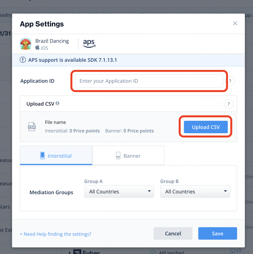 Amazon Publisher Services integration guide IronSource Knowledge Center