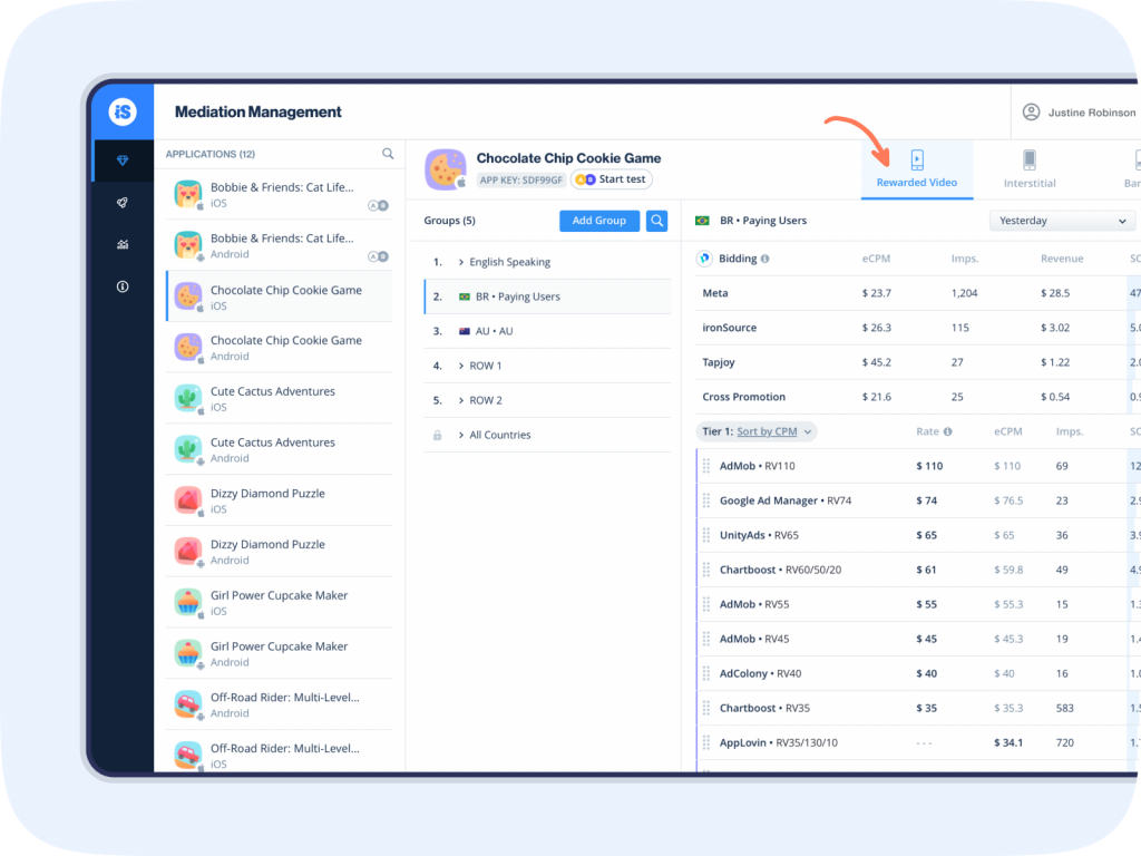 Move from Unity Mediation to Unity LevelPlay IronSource Knowledge Center
